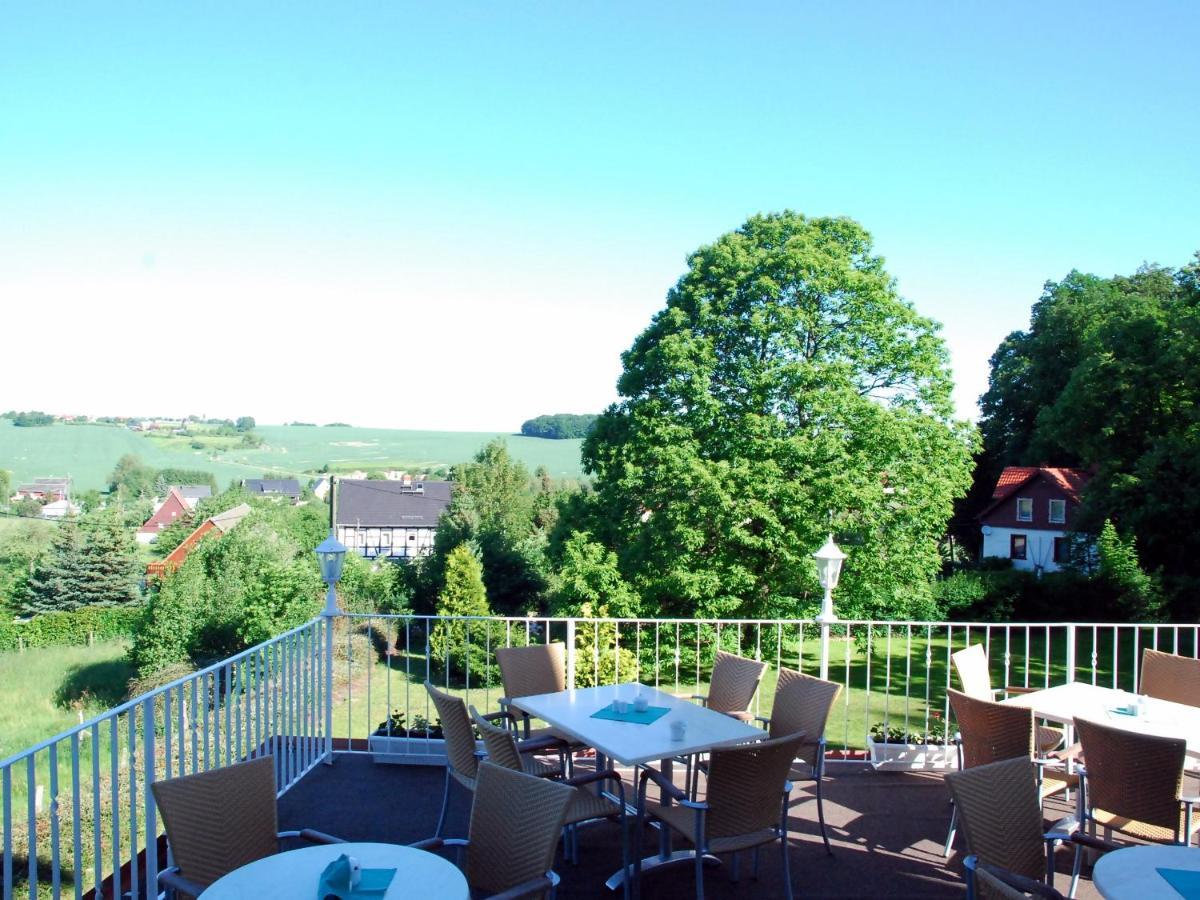 Waldhotel & Restaurant Bergschlosschen Hetzdorf Exteriér fotografie